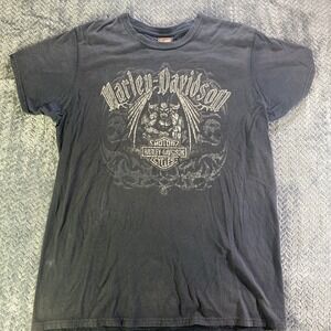 2013  Harley Davidson Sz Large Shirt Alamo City Texas San Antonio Cowboy Rider